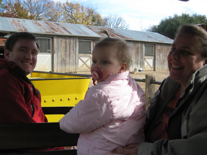 Matt&JacquiVisit_ZooTime-13.JPG - Riding the train with Uncle Matt and Auntie Jacqui...